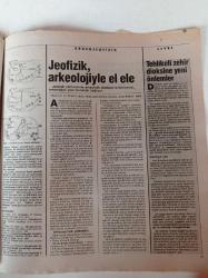 Cumhuriyet Bilim Teknik Gazetesi - 10 Kasım 1990 - Sayı 191-  Bilim Test -Bitkileri Yayan Karıncalar Mı - Hubble Teleskobuna Ne Oldu -Renkli Fotoğraflarda Hile - Dünyayı Sıyıran Asteroidler- Oyunun Çocuk Psikolojisi