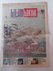 Cumhuriyet Bilim Teknik Gazetesi - 8 Ocak 2005 - Sayı 929 - Depremle Gelen Ölüm Dalgaları Ve Marmara'da Tsunami - Sezaryenle Doğum Bebeği Olumsuz Etkileyebilir - Mamografi Meme Kanserini Her Zaman Gösterir Mi - Erken Uyarı Sistemi Olsaydı Bugün Yüzbinler Sağdı-