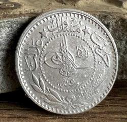 Efemera - Sultan Mehmed Reşat 10 Para Nikel Hicri 1327/5 Orjinal Osmanlı Parası - ÇÇT - kitantik - kitaLog