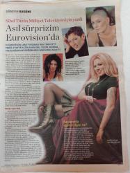 Milliyet Televizyon Gazetesi - 28 Ocak 3 Şubat 2006 - Sayı 16 - Sibel Tüzün Fotoğrafı - Songül Öden Posteri - Asıl Sürpriz Eurovision'da - Şevval Sam'dan Sanat Programı- Şoray Uzun Yolda - Özge Özberk - Mehmet Ali Nuroğlu - Haftanın Dizisi Kırık Kanatlar