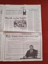 Cumhuriyet Gazetesi 7 Kasım 2010 Avrupa İzleniyor,Onu İndireceğim,Kadınlar AKP'ye Karşı Yürüyor,Partide Barış Dışta Mücadele,Balbay'ın İsteği Kabul Edildi,Bahçeli Hezeyan İçinde,Fenerbahçe Evinde Coştu,Koridorda Kırmızı Kart,Antalya Başladı Bursa Bitirdi,Sultanlar Fırtına Gibi,Hagi 3 Puan İstedi