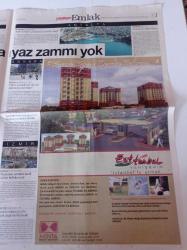 Milliyet Emlak Gazetesi - 27 Mayıs 2006 -Sayı 63 - Konut Fiyatları Döviz Kıskacında - Regnum'un Antik Kenti Bargylia- Emre Arolat'ın Çevre Dostu Havaalanı - Viya'da Her Şey Var - Sinan Furat Ve Suat Öztorun Fotoğrafı
