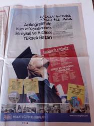 Milliyet KPSS Gazetesi - 24 Ekim 2008 - Murat Eğitim Kurumları - Açıköğretim - KPSS - - Türk Eğitim Sen Genel Başkanı İsmail Koncuk - ÖSYM'den KPSS Haritası - Levent Kayalarlı Fotoğrafı