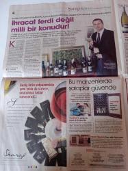 Vatan Şarap Kültürü - 16 Aralık 2006 - Yeni Yılda Yepyeni Başlangıçların Şerefine - Şarabın Tarihine Yolculuk - Kavaklıdere Bağ Yalıtımı Artırıyor - Wine İstanbul Fuarı'nı Kaçırmayın - Avustralyalı Besteci Tony King
