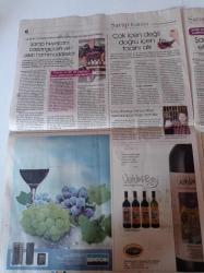 Vatan Şarap Kültürü - 16 Aralık 2006 - Yeni Yılda Yepyeni Başlangıçların Şerefine - Şarabın Tarihine Yolculuk - Kavaklıdere Bağ Yalıtımı Artırıyor - Wine İstanbul Fuarı'nı Kaçırmayın - Avustralyalı Besteci Tony King