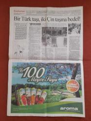 Cumhuriyet Gazetesi 20 Mayıs 2006 Zeki Sezer-Tepkiye Asker Desteği,19 Mayıs Coşkusu,Erdoğan'dan Ağır Suçlama,Ecevit İçin Kritik Süre, Protestolar Hükümeti Böldü,Suçluların Telaşı İçinde,Kilit İsim Sağır Yakalandı,Dinci Basin Yine Çarpıtıyor,Başkanlık Ateş Pahası,Canaydın: Para Her Şey Değil,Beşiktaş'ta Kontenjan Sıkıntısı,Sharapova Gelmiyor,Alanya'da Plaj Voleybolu Coşkusu