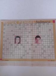 Milliyet Bulmaca Gazetesi - 12 Mayıs 2002 - Zuhal Olcay Fotoğrafı - Nur Sürer- Kenan İmirzalıoğlu - Melda Bekcan- Sözcük Yerleştirmece - Kolay Bulmaca - Sarmal Bulmaca