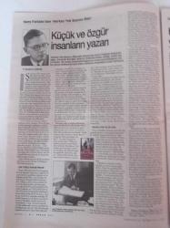 Cumhuriyet Kitap Gazetesi - 1 Aralık 2011 - Sayı 1137 - Hans Fallada Herkes Tek Başına Ölür - Robert Fisk Büyük Medeniyet Savaşı Ortadoğu'nun Fethi - Mine Söğüt Deli Kadın Hikayeleri - Frankenstein - Hasan Ali Yücel