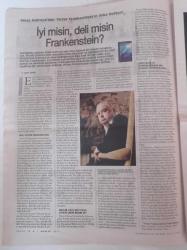 Cumhuriyet Kitap Gazetesi - 1 Aralık 2011 - Sayı 1137 - Hans Fallada Herkes Tek Başına Ölür - Robert Fisk Büyük Medeniyet Savaşı Ortadoğu'nun Fethi - Mine Söğüt Deli Kadın Hikayeleri - Frankenstein - Hasan Ali Yücel