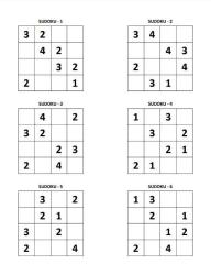 Çocuklar İçin Sudoku Kitabı (3000 Sudoku Çözümleriyle)