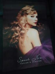 TAYLOR SWIFT - SPEAK NOW (TAYLOR'S VERSION) TAIWAN EDITION POSTER 2023 CD