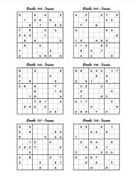 Çok Kolaydan Çok Zora Sudoku (1000 Süper Çözümlü Sudoku)