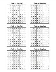 Çok Kolaydan Çok Zora Sudoku (1000 Süper Çözümlü Sudoku)