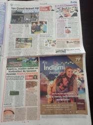 Sözcü Pazar Gazetesi - 22 Kasım 2015 - 70'lik Emel Sayın Turnede - Kenan İmirzalıoğlu ve Sinem Kobal Fotoğrafı - David Beckham - Gülben Ergen Erhan Çelik Çifti - Güdük Necmi Halit Akçatepe 78 Yaşında - Çok Güzel Hareketler Bunlar