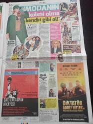 Sözcü Pazar Gazetesi - 22 Kasım 2015 - 70'lik Emel Sayın Turnede - Kenan İmirzalıoğlu ve Sinem Kobal Fotoğrafı - David Beckham - Gülben Ergen Erhan Çelik Çifti - Güdük Necmi Halit Akçatepe 78 Yaşında - Çok Güzel Hareketler Bunlar