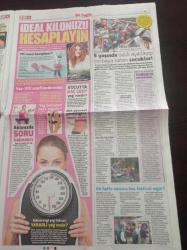 Sözcü Şık Gazetesi - 27 Eylül 2016 - Dünya Otomobilsiz Kentler Günü - Brad Pitt - Sertab Erener -Yeni Dönem Yeni Kösem Sultan Nurgül Yeşilçay Fotoğrafı - Oğuzhan Koç - Yağmur Tanrısevsin - Can Bonomo Resimleriyle Festivalde - Kiralık Aşk Dizisi - Elçin Sangu