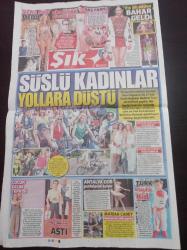 Sözcü Şık Gazetesi - 27 Eylül 2016 - Dünya Otomobilsiz Kentler Günü - Brad Pitt - Sertab Erener -Yeni Dönem Yeni Kösem Sultan Nurgül Yeşilçay Fotoğrafı - Oğuzhan Koç - Yağmur Tanrısevsin - Can Bonomo Resimleriyle Festivalde - Kiralık Aşk Dizisi - Elçin Sangu
