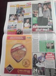 Hürriyet Kelebek Gazetesi - 18 Ekim 2015 - Merve Özbey Fotoğrafı- İzzet Çapa - Şebnem Ferah Amerika Yolcusu -  Cem Yılmaz Twitter'da Güldürmüyor- Yılmaz Güney Memduh Ün'ü Nerede Neden Tokatladı