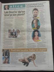 Milliyet Televizyon Gazetesi - 11 Haziran 17 Haziran 2011 - Sayı 296 - Tuvana Türkay Fotoğrafı - Kişiliğimin Tasması Yok - Yılmaz Güney'in Umutsuzlar'ı Dizi Oluyor - Aslı Tandoğan Zehirli Sarmaşık'ın İyi Kalpli Kızı - Artiz Mektebi