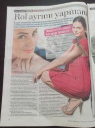 Milliyet Televizyon Gazetesi - 11 Haziran 17 Haziran 2011 - Sayı 296 - Tuvana Türkay Fotoğrafı - Kişiliğimin Tasması Yok - Yılmaz Güney'in Umutsuzlar'ı Dizi Oluyor - Aslı Tandoğan Zehirli Sarmaşık'ın İyi Kalpli Kızı - Artiz Mektebi