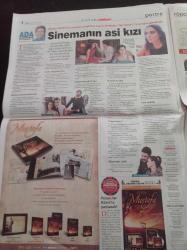 Milliyet Pazar Gazetesi - 25 Ocak 2009 - Arzum Onan ve Mehmet Aslantuğ Fotoğrafı - Ortalama Ömür 160 Yıla Çıkacak - Anevrizma Genini Dünyada İlk Bulan Profesör Doktor Murat Günel - Sinemanın Asi Kızı Tomris Giritlioğlu