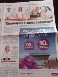 Milliyet Cumartesi Gazetesi - 16 Aralık 2006 - Fotoğrafçı Nihat Odabaşı Ve Konsept Danışmanı Kerem Fildişi Fotoğrafı - Ünlüler Okul Sıralarında - Sertab Erener - Emel Sayın - Kıvanç Tatlıtuğ - Nil Karaibrahimgil - Gülben Ergen - Derviş Zaim'den Tarihi Macera