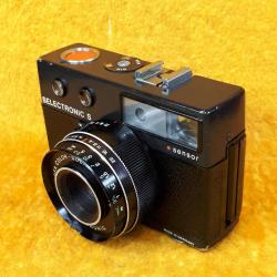 VINTAGE AGFA SELECTRONIC S MADE IN GERMANY FOTOĞRAF MAKİNESİ , HÂLİYLE