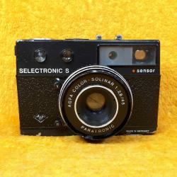 VINTAGE AGFA SELECTRONIC S MADE IN GERMANY FOTOĞRAF MAKİNESİ , HÂLİYLE