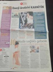 Milliyet Cafe Gazetesi - 16 Aralık 2008 - 2008'in Jet Ayrılıkları - Süreyya Yalçın ve Önder Bekensir - Tuba Büyüküstün 25 Yaş Paniği Yaşıyormuş- Sezen Aksu -  Yaşar Gaga - Beyazıt Öztürk - Sertab Erener