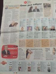 Milliyet Cafe Gazetesi - 12 Şubat 2008 - Teoman Kendimi İşsiz Gibi Hissediyorum - Hande Subaşı 14 Şubat Hayalim Romantik Bir Gezi - Tarkan'dan Sevgiliye Sürpriz Doğum Günü - Gulben Ergen Son Şarkısı Facebook'u Hala Arıyor