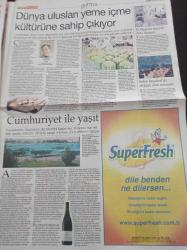 Sabah Pazar Gazetesi - 19 Ekim 2003 - Helga'nın Not Defteri - Çocukluğunda Kirli Bardakları Toplayan Yıldız David Beckham Fotoğrafı - Alpay Özalan- Bir Yangının Külünde Burgaz Ada - Sosyetenin Asmalı Konak Merakı - Nurgül Yeşilçay - Özcan Deniz - Ender Mermerci- Ali Şen - Tuba Ünsal