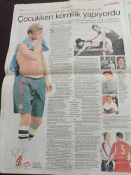 Sabah Pazar Gazetesi - 19 Ekim 2003 - Helga'nın Not Defteri - Çocukluğunda Kirli Bardakları Toplayan Yıldız David Beckham Fotoğrafı - Alpay Özalan- Bir Yangının Külünde Burgaz Ada - Sosyetenin Asmalı Konak Merakı - Nurgül Yeşilçay - Özcan Deniz - Ender Mermerci- Ali Şen - Tuba Ünsal