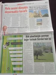 Milliyet Business Gazetesi - 11 Haziran 2011 - Manisa - Kula Belediyesi - Manisa Organize Sanayi Bölgesi Dünyada Bir İlki Gerçekleştiriyor - Kuladokya Görenleri Şaşırtıyor - Manisa Valisi Celalettin Güvenç - AK Parti Genel Başkan Yardımcısı Hüseyin Tanrıverdi