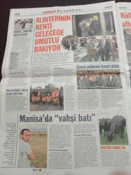 Milliyet Business Gazetesi - 11 Haziran 2011 - Manisa - Kula Belediyesi - Manisa Organize Sanayi Bölgesi Dünyada Bir İlki Gerçekleştiriyor - Kuladokya Görenleri Şaşırtıyor - Manisa Valisi Celalettin Güvenç - AK Parti Genel Başkan Yardımcısı Hüseyin Tanrıverdi