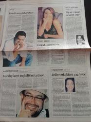 Cumhuriyet Pazar Gazetesi - 7 Kasım 2004 - Sayı 972 - Yurdum İnsanı Uzayda - G.O.R.A - Cem Yılmaz - Özge Özberk - Zeynep Casalini - Rasim Öztekin - Farklı Bir Ceo Jan Nahum- Babalara Adalet Girişimi