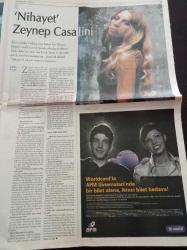 Cumhuriyet Pazar Gazetesi - 7 Kasım 2004 - Sayı 972 - Yurdum İnsanı Uzayda - G.O.R.A - Cem Yılmaz - Özge Özberk - Zeynep Casalini - Rasim Öztekin - Farklı Bir Ceo Jan Nahum- Babalara Adalet Girişimi