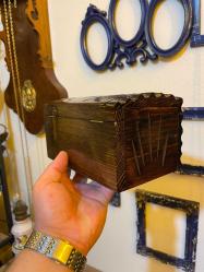 Ahşap sandık 15.5 cm