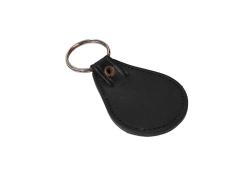 Eskilerden Deri üzeri metal logo Renault Metal Anahtarlık - Kırmızı