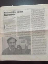 Cumhuriyet Kitap Gazetesi- 5 Aralık 1991- Sayı 93 - Kafka'nın Davası Yeniden Görülüyor - Dava'nın Elyazması - Red Kit Geliyor - Otoyol Tipi Hapishane - Ömer Laçiner - Kürt Sorununa Yeniden Bakış