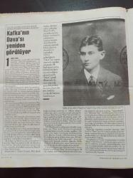 Cumhuriyet Kitap Gazetesi- 5 Aralık 1991- Sayı 93 - Kafka'nın Davası Yeniden Görülüyor - Dava'nın Elyazması - Red Kit Geliyor - Otoyol Tipi Hapishane - Ömer Laçiner - Kürt Sorununa Yeniden Bakış