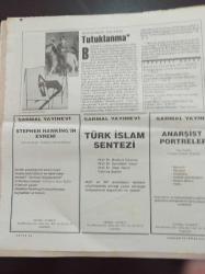 Cumhuriyet Kitap Gazetesi- 5 Aralık 1991- Sayı 93 - Kafka'nın Davası Yeniden Görülüyor - Dava'nın Elyazması - Red Kit Geliyor - Otoyol Tipi Hapishane - Ömer Laçiner - Kürt Sorununa Yeniden Bakış