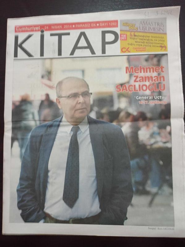 Cumhuriyet Kitap Gazetesi 24 Nisan 2014 Sayı 1262 Mehmet  