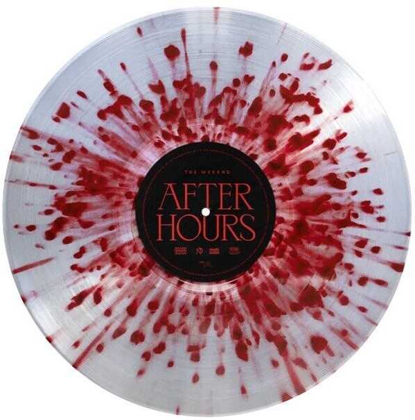 た*う様 The Weeknd　After Hours　カラーレコード THE WEEKND - AFTER HOURS DELUXE LIMITED EDITION CLEAR RED BLOOD