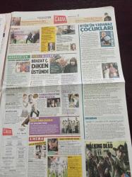 Milliyet Cadde Gazetesi - 23 Ocak 2011 - Seren Serengil Kezban'dan Girdi Gay'den Çıktı - Ahmet Hakan - Neslihan Yargıcı - Behzat Ç.- Nejat İşler Ve Berrak Tüzünataç Çifti