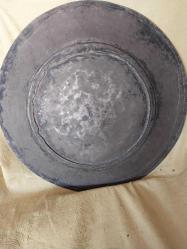 OSMANLI DÖNEMİ ERMENİ USTA İŞİ, YOĞUN SÜSLEMELİ, BÜYÜK BOY BAKIR PİLAVLIK.