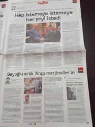 Cumhuriyet Pazar Gazetesi - 1 Nisan 2018 - Sayı 13 - Üç Kelebek Kendi Kozalarında - Bartu Küçükçağlayan - Üniversite Fikret'tir - Mekteb-i Sultani - Boğaziçi Üniversitesi - Güvercin Tedirginliği - Edebiyat Ve Kötülük - B Sınıfı Dövüş Filmi Misilleme - Taş Gibi Kim Wilde- Beyoğlu Attık Marjinal Arapların - Deniz Seki