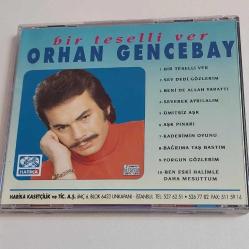 Orhan gencebay bir teselli ver harika müzik baskı nadir CD