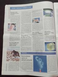 Cumhuriyet Bilim Teknoloji Gazetesi - 18 Kasım 2011 - Sayı 1287 - Avrupa Akademisi Nasıl Kuruldu - Günlük Yaşamda Elektromanyetik Radyasyon -Zekamız Yoksa Sınırsız Büyümüyor Mu - Sıcaklığı Düzenleyen Akıllı Tekstil Ürünleri - İznik Ayasofya Müzesi'nden Elinizi Çekin -