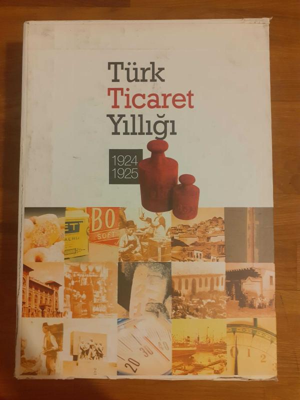 Türk Ticaret Yıllığı 1924 - 1925 Sadeleştirilmiş metin 2 Ciltlik Takım (orijinal kutusunda)