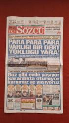 Sözcü Gazetesi 21 Ocak 2022 FETÖ'nün Finansörü BAE En Yakın Dostumuz Oldu, TCMB Bu Kez Cesaret Edemedi, İran Gazı Kesti Sanayici Zora Düştü, Kamu Bankalarına 51.5 Milyar TL Kaynak, Bütçenin Vergi Karnesi: Pekiyi, Fener Son Nefeste, Tutun Düşüyor, Turan: Utanmalıyız Utanıyorum, Tek Karlı Fener